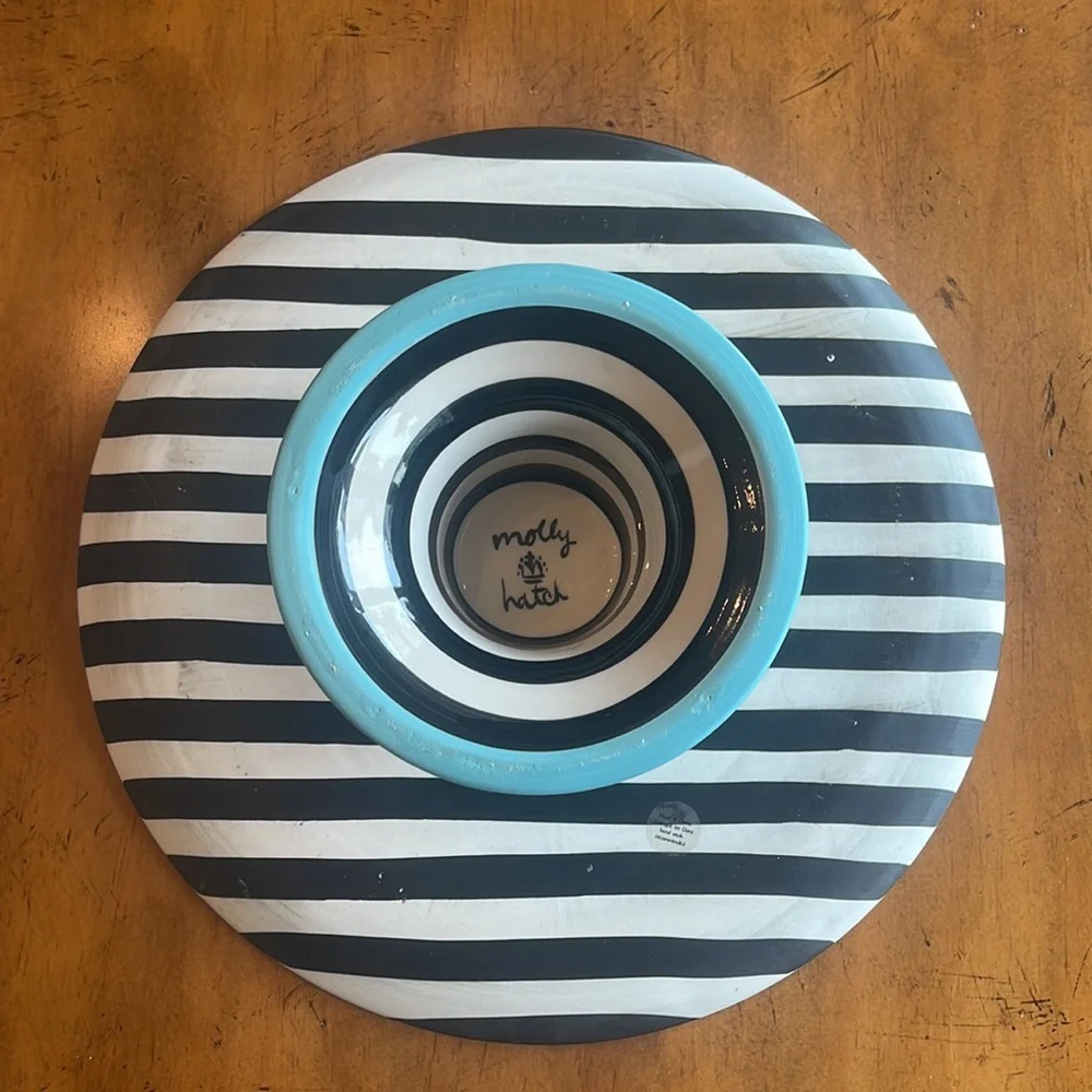 NWOT Molly Hatch Good Thoughts Cake Stand - Picture 3 of 5